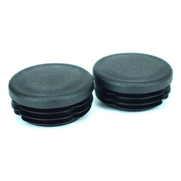 Pyramid Plastics Pyramid frame end caps | matte black | yamaha tracer 7 2021>current